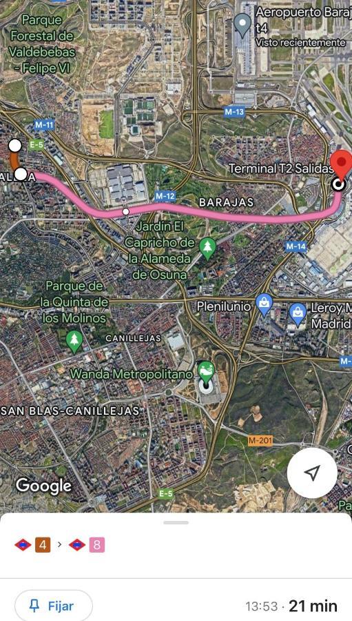 Alojamiento Entero Junto Ifema Y Aeropuerto Madri Exterior foto